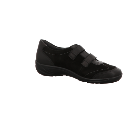 Semler Damen Slipper bequem Birgit in schwarz