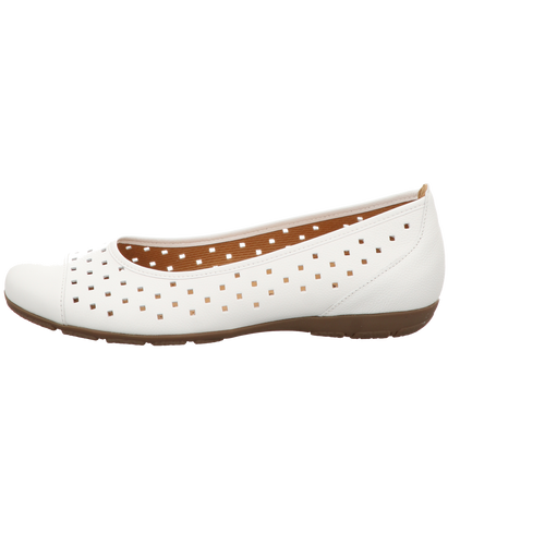 Gabor Damen Ballerina  in weiss