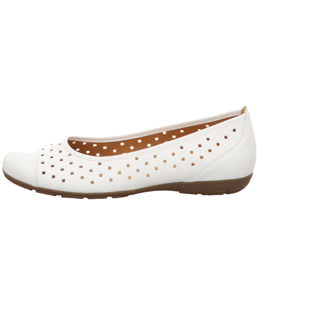 Gabor Damen Ballerina  in weiss