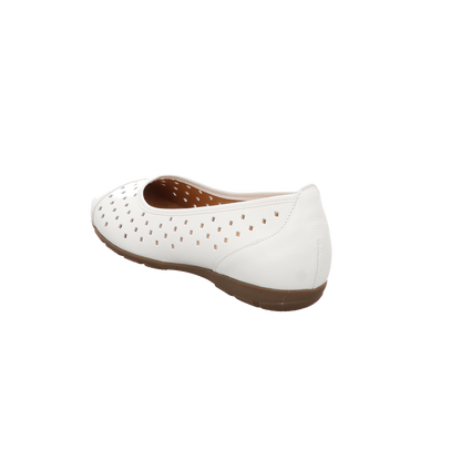 Gabor Damen Ballerina  in weiss
