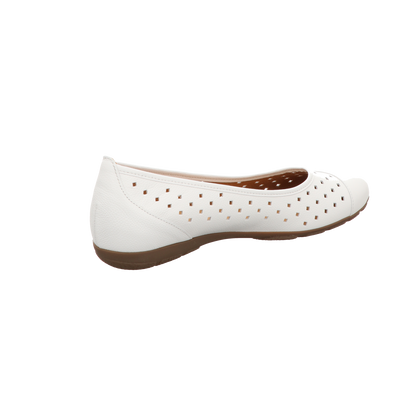 Gabor Damen Ballerina  in weiss