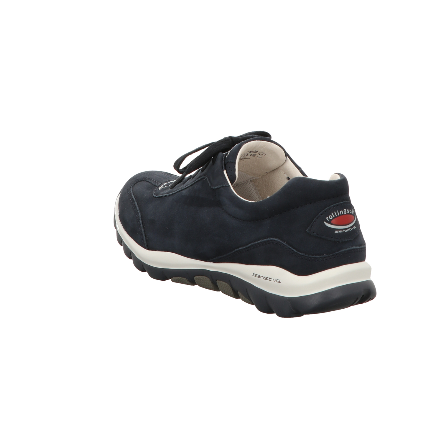 Gabor Damen Schnürschuh bequem Rolling Soft in dunkelblau