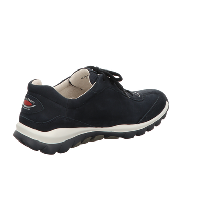 Gabor Damen Schnürschuh bequem Rolling Soft in dunkelblau