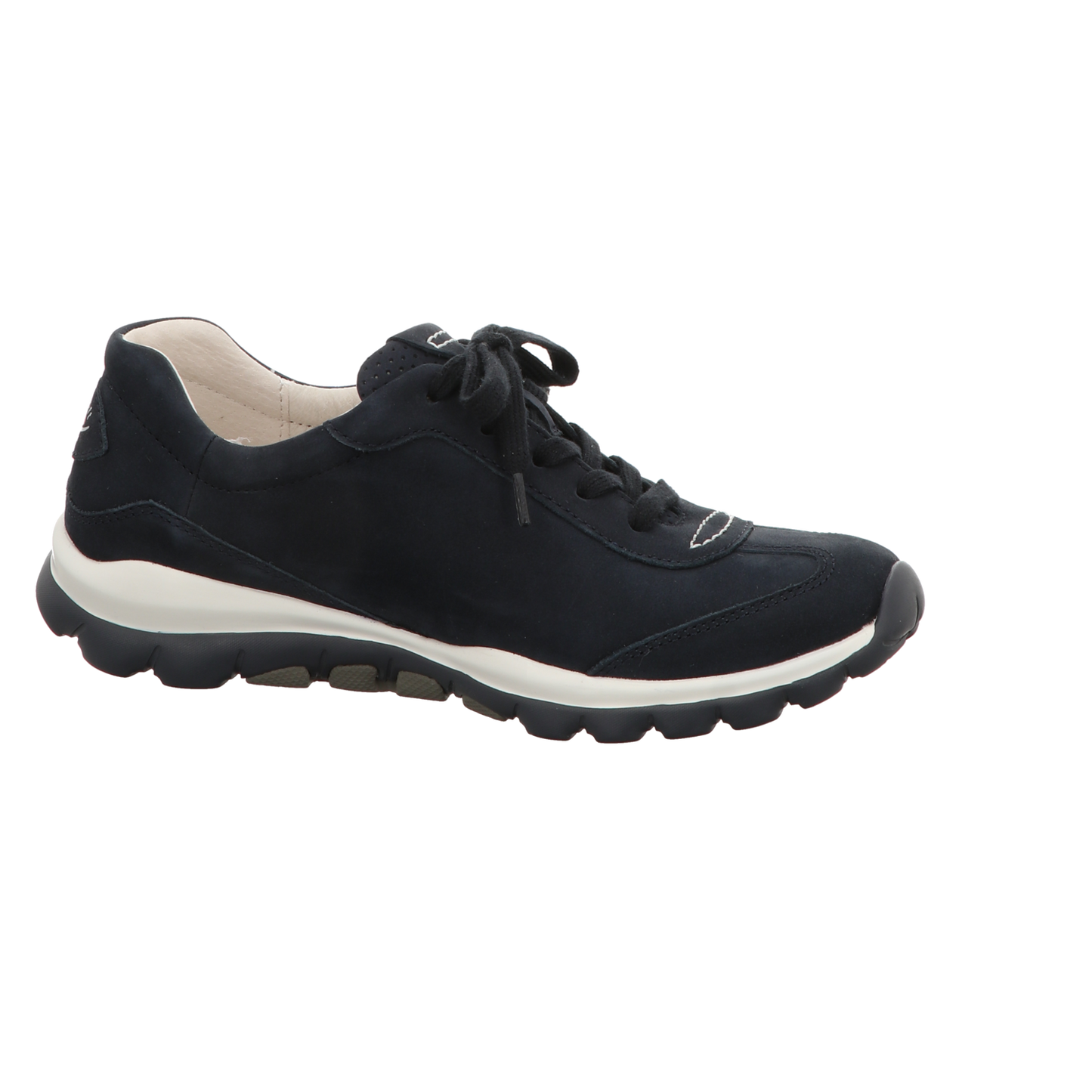 Gabor Damen Schnürschuh bequem Rolling Soft in dunkelblau