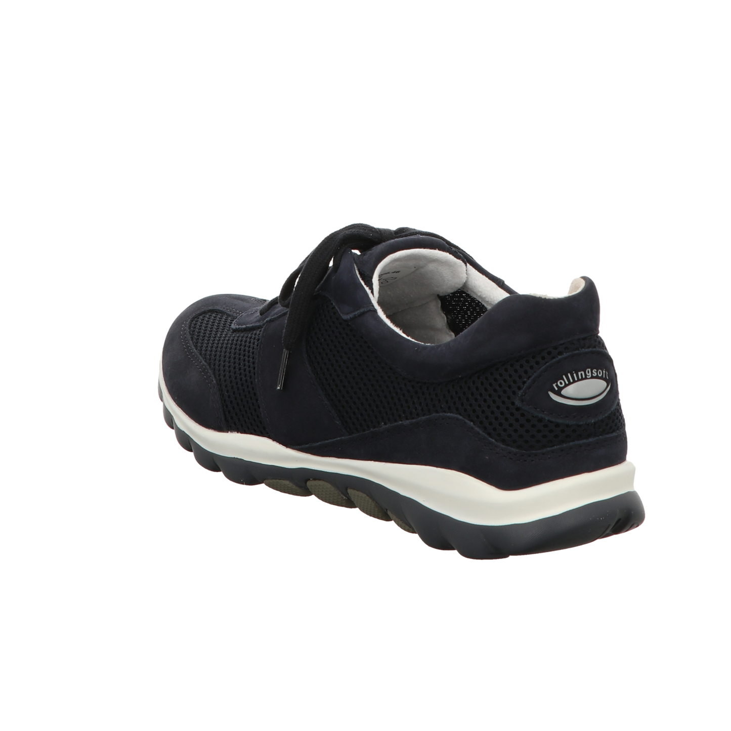 Gabor Damen Schnürschuh bequem Rolling Soft in dunkelblau