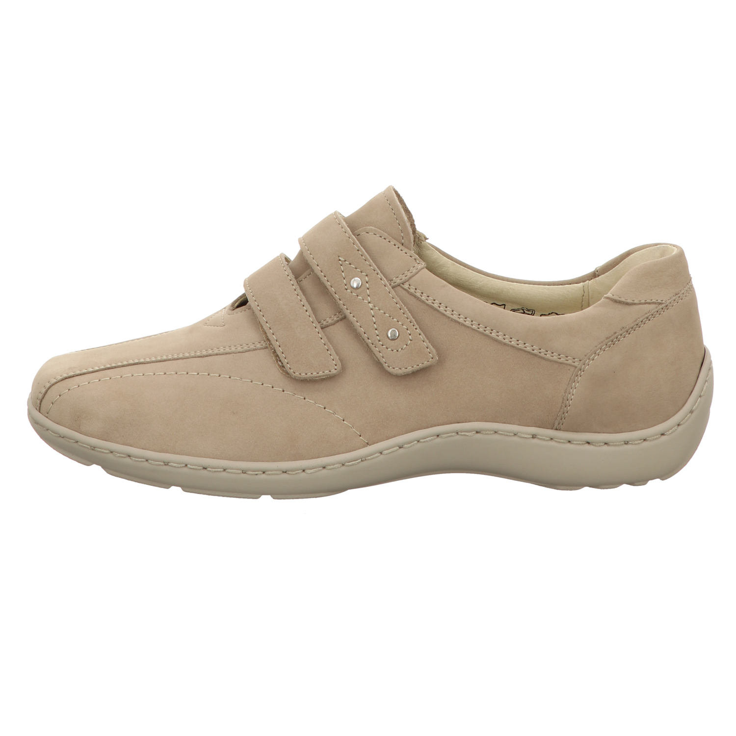 Waldläufer Damen Slipper bequem Henni in beige