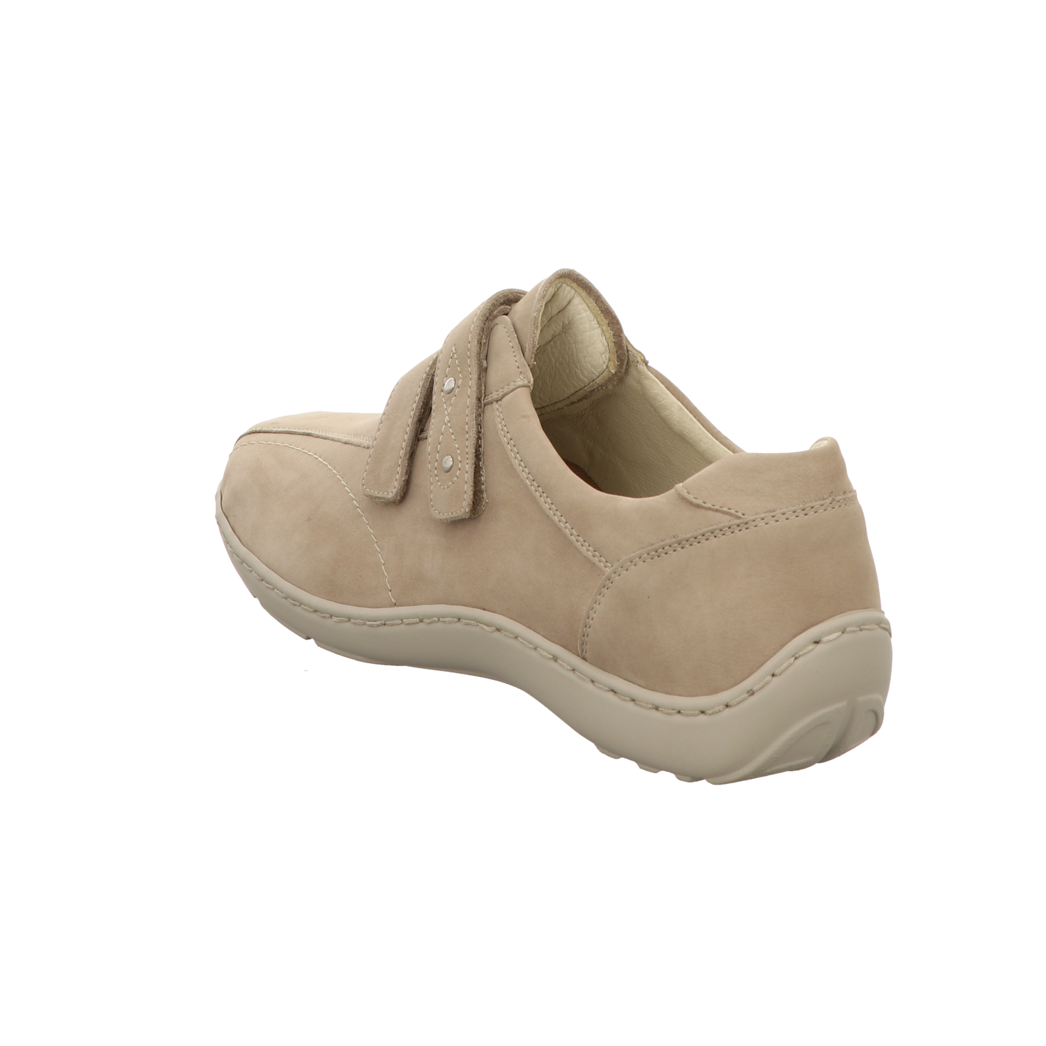 Waldläufer Damen Slipper bequem Henni in beige