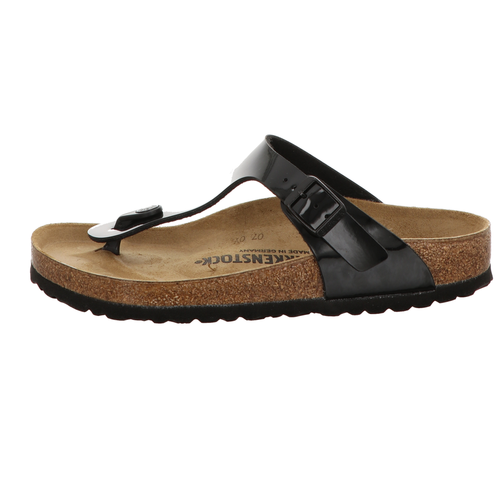 Birkenstock Damen Pantolette Gizeh in schwarz