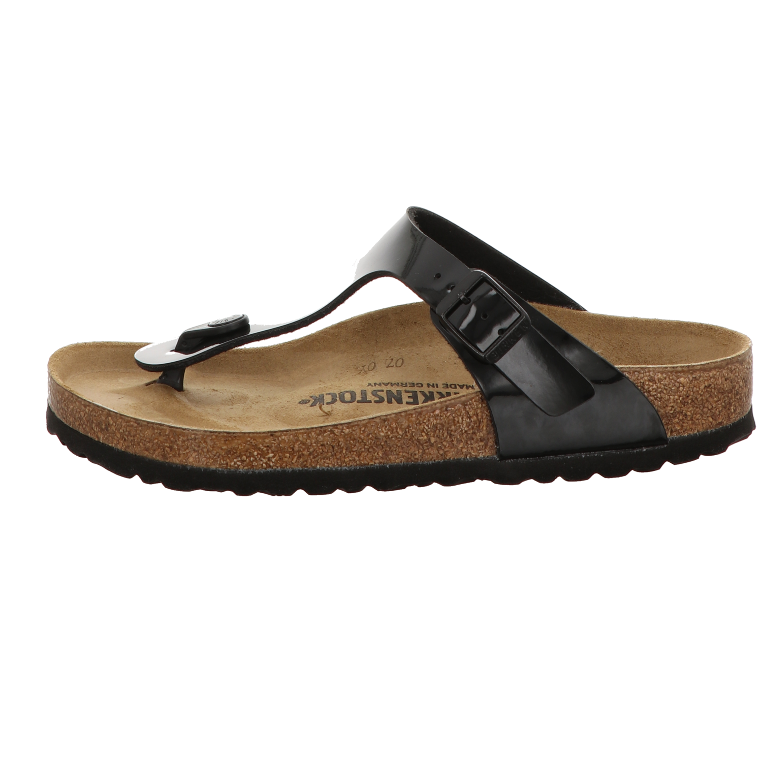 Birkenstock Damen Pantolette Gizeh in schwarz