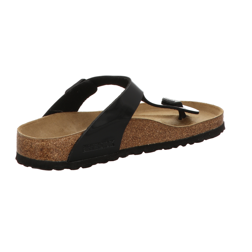 Birkenstock Damen Pantolette Gizeh in schwarz