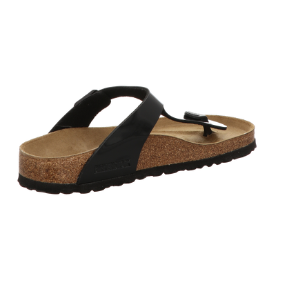 Birkenstock Damen Pantolette Gizeh in schwarz