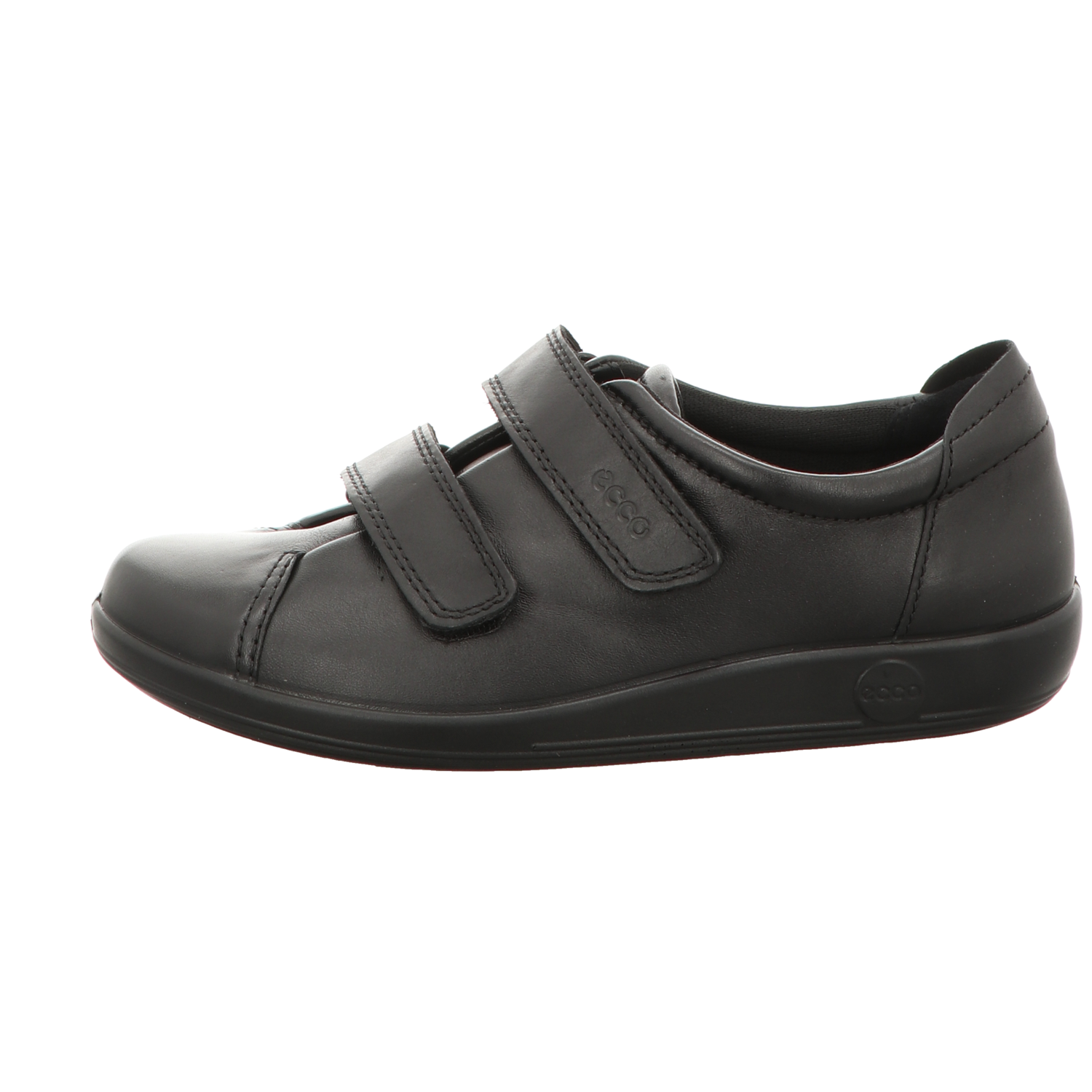 Ecco Damen Slipper Soft 2.0 in schwarz