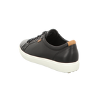 Ecco Damen Schnürschuh Soft 2.0 in schwarz