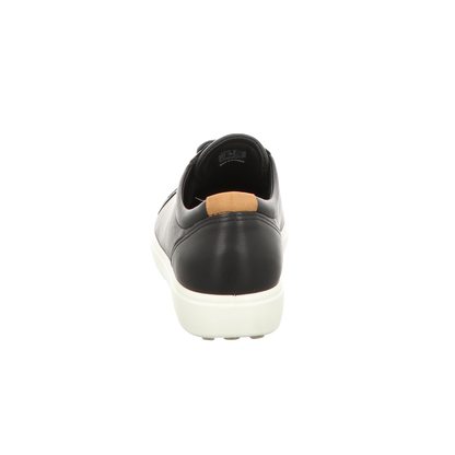 Ecco Damen Schnürschuh Soft 2.0 in schwarz