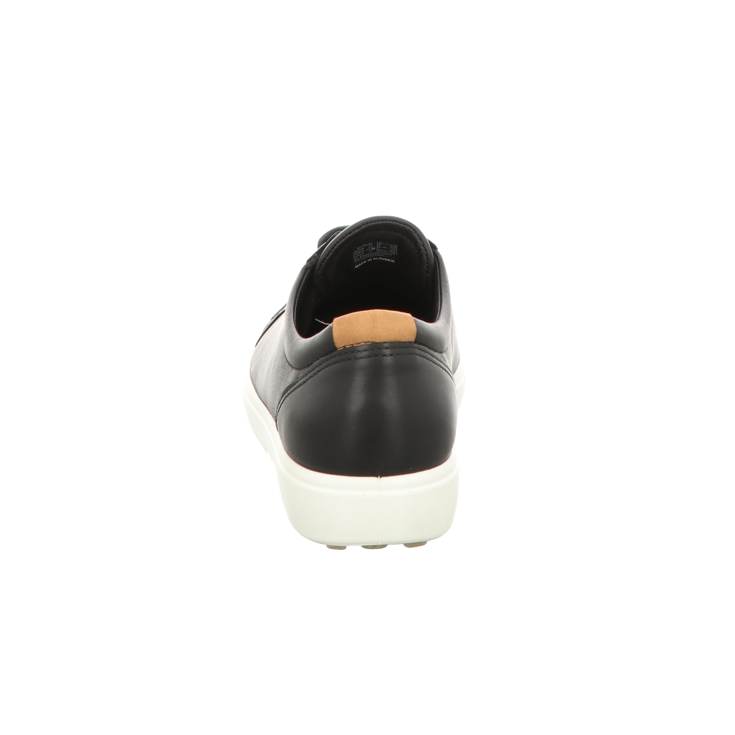 Ecco Damen Schnürschuh Soft 2.0 in schwarz