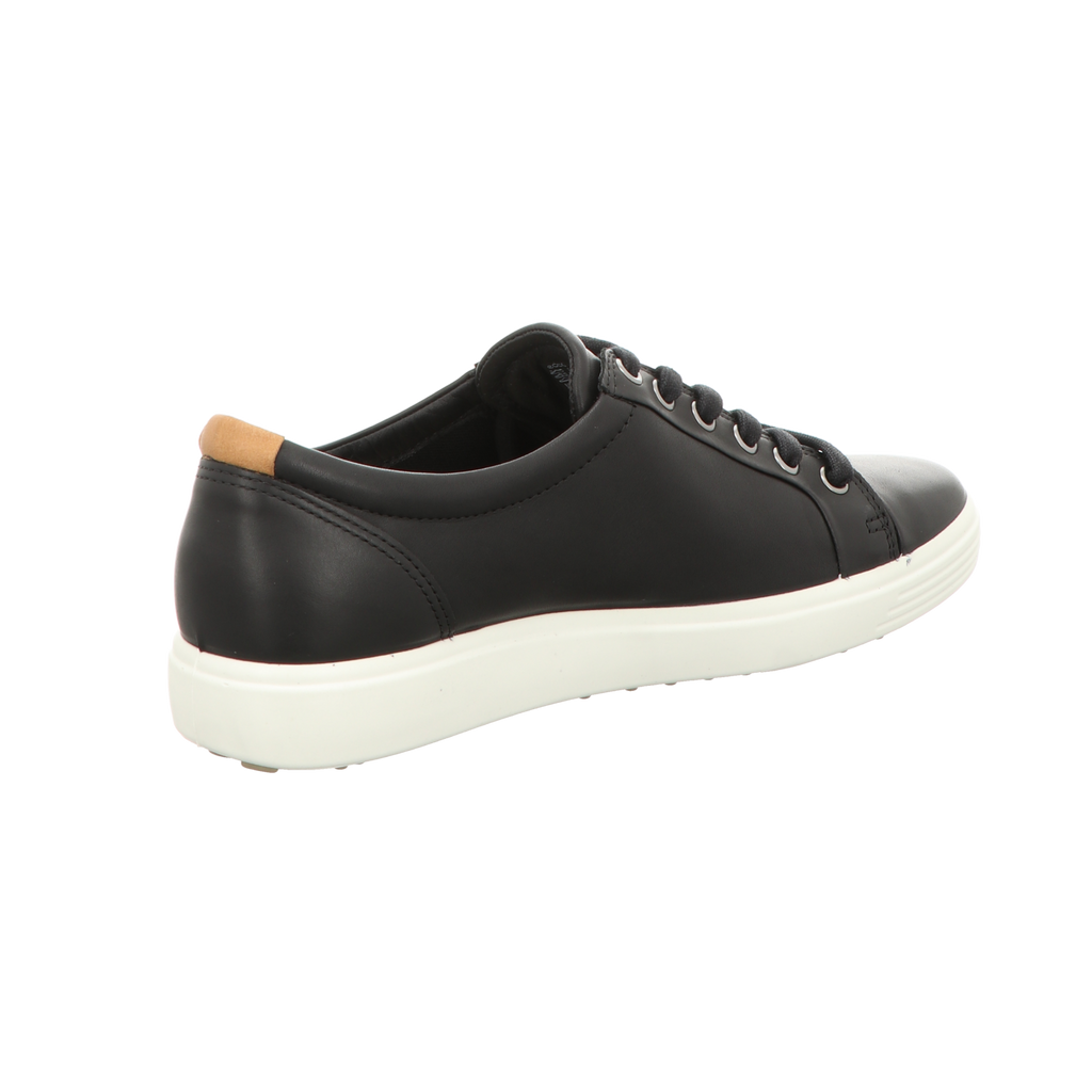 Ecco Damen Schnürschuh Soft 2.0 in schwarz