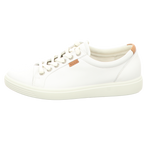 Ecco Damen Schnürschuh Soft 7 in weiss