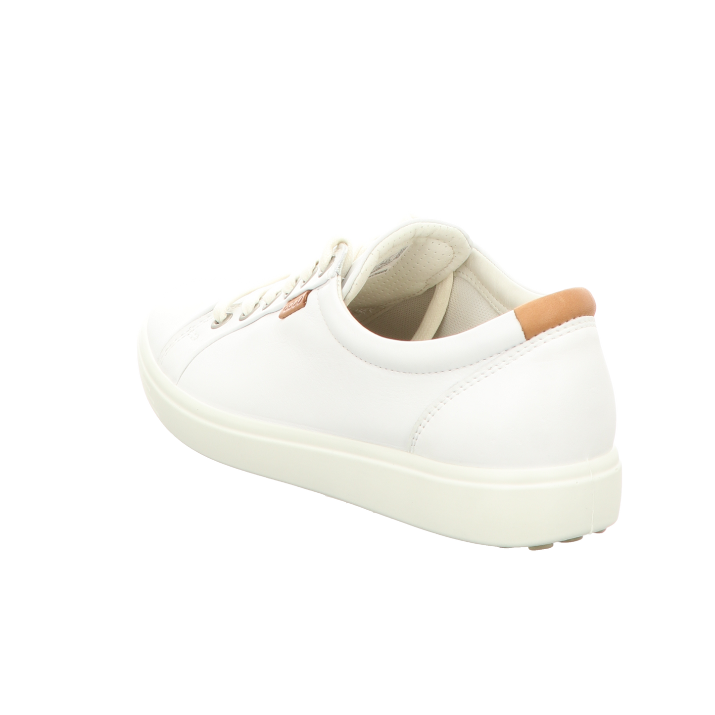 Ecco Damen Schnürschuh Soft 7 in weiss