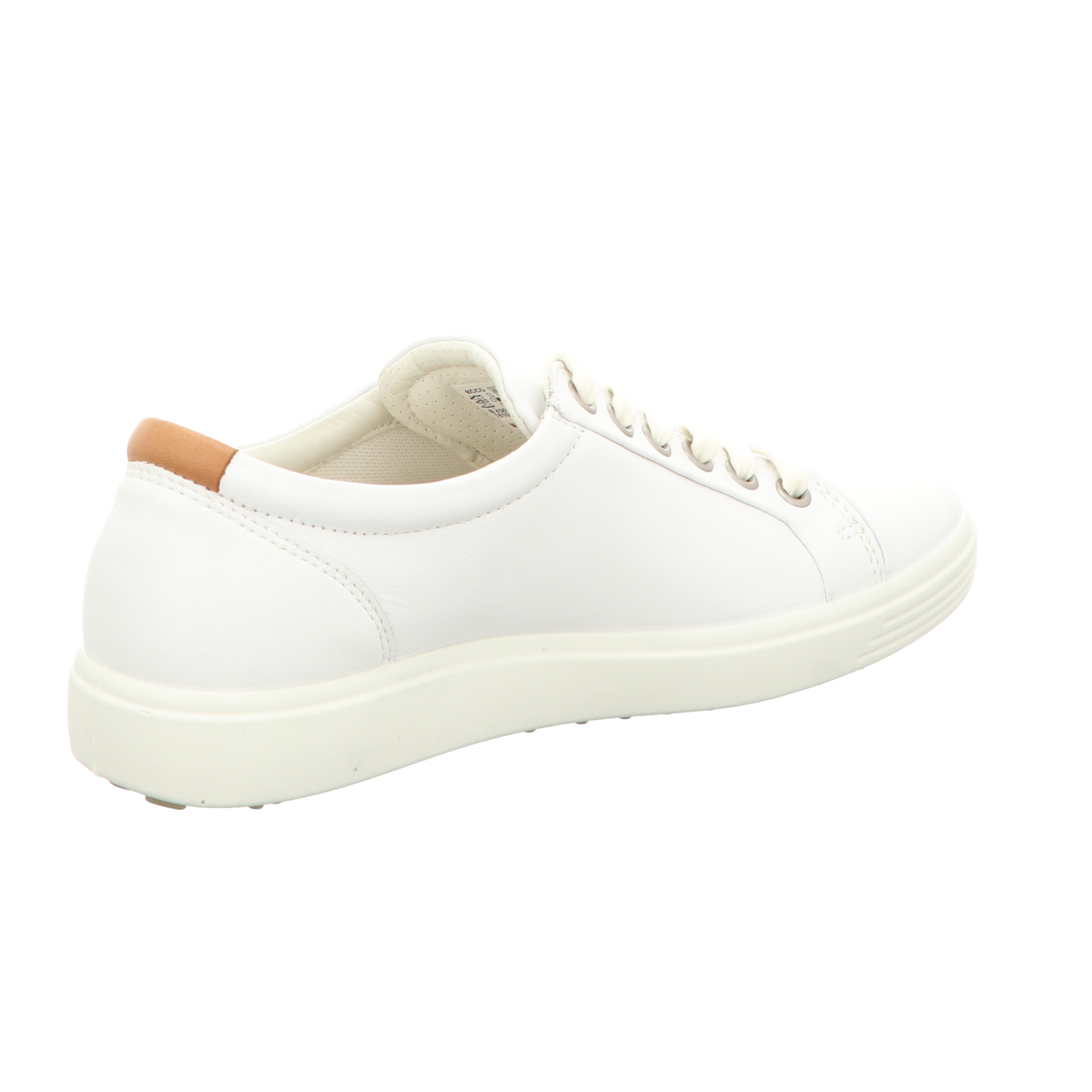 Ecco Damen Schnürschuh Soft 7 in weiss