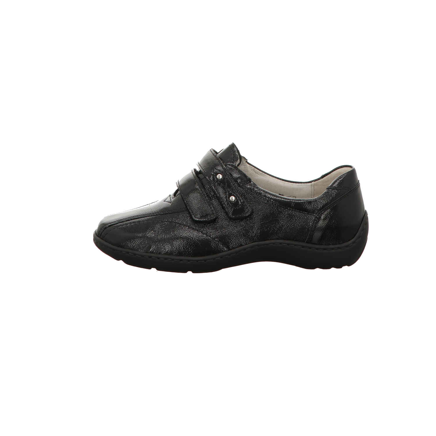 Waldläufer Damen Slipper bequem Henni in schwarz