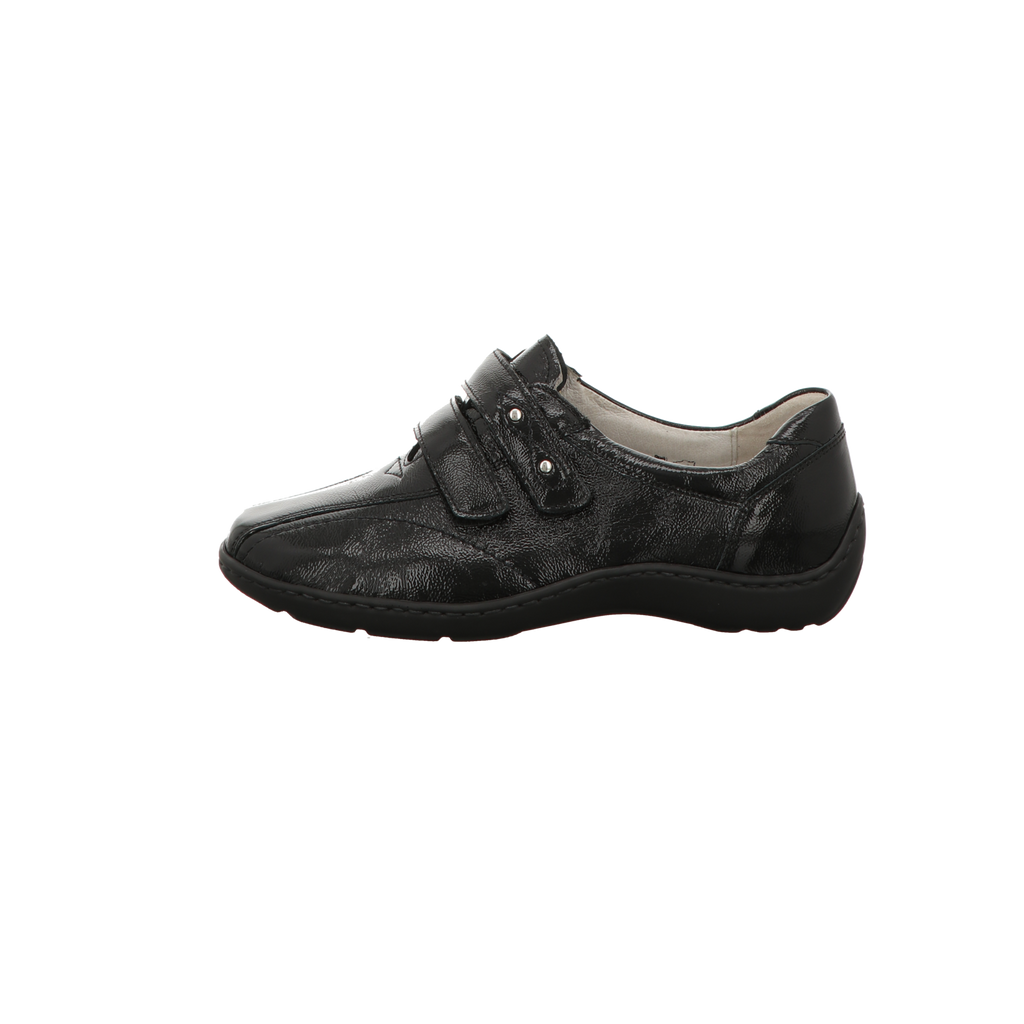 Waldläufer Damen Slipper bequem Henni in schwarz