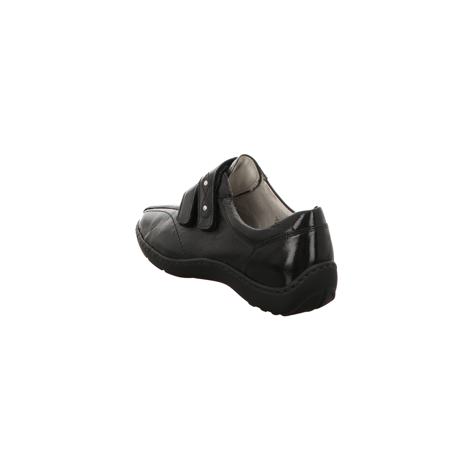 Waldläufer Damen Slipper bequem Henni in schwarz