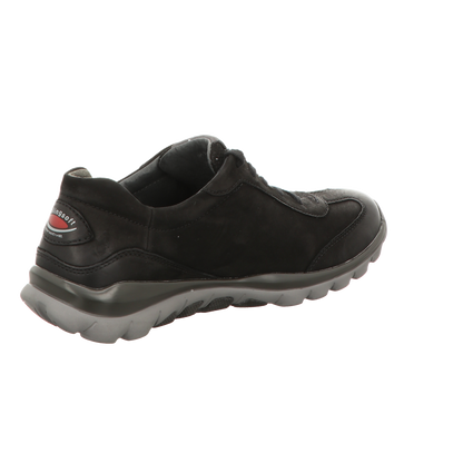 Gabor Damen Schnürschuh bequem Rolling Soft in schwarz