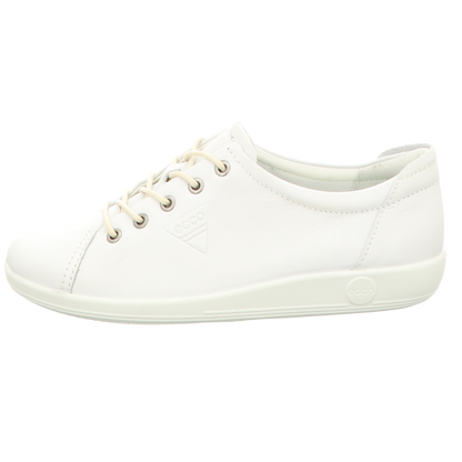 Ecco Damen Schnürschuh Soft 2.0 in weiss