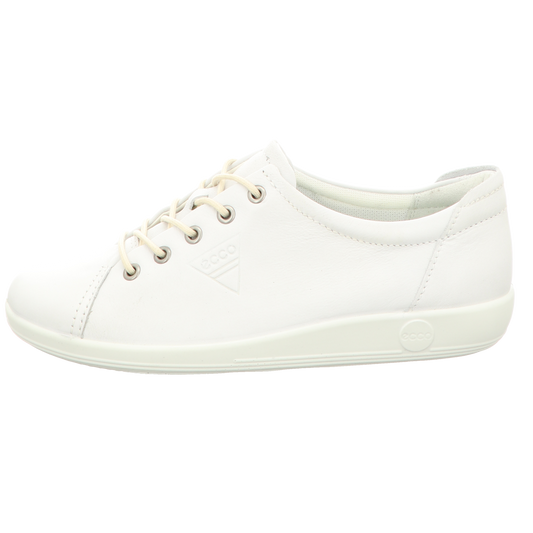 Ecco Damen Schnürschuh Soft 2.0 in weiss