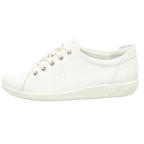 Ecco Damen Schnürschuh Soft 2.0 in weiss