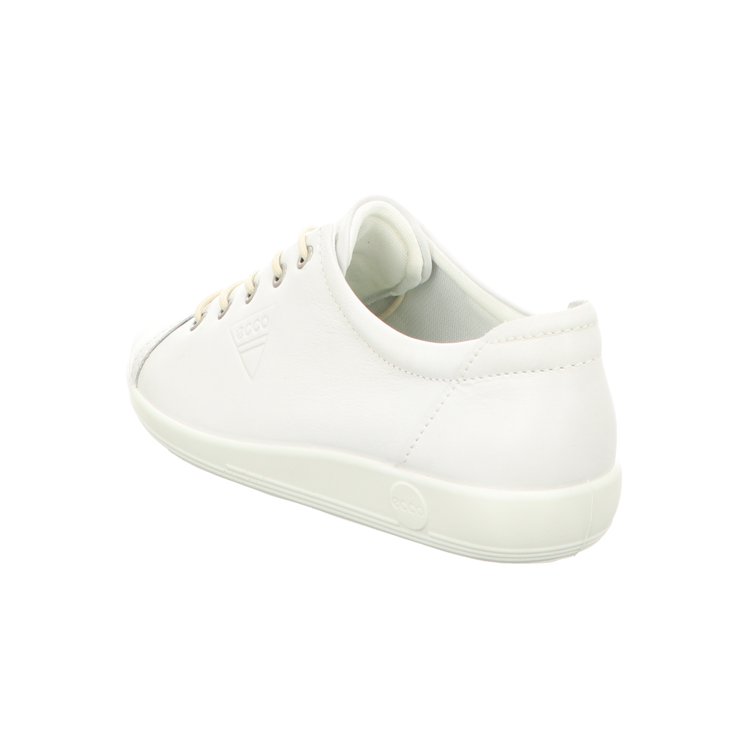 Ecco Damen Schnürschuh Soft 2.0 in weiss