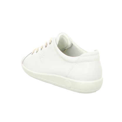 Ecco Damen Schnürschuh Soft 2.0 in weiss