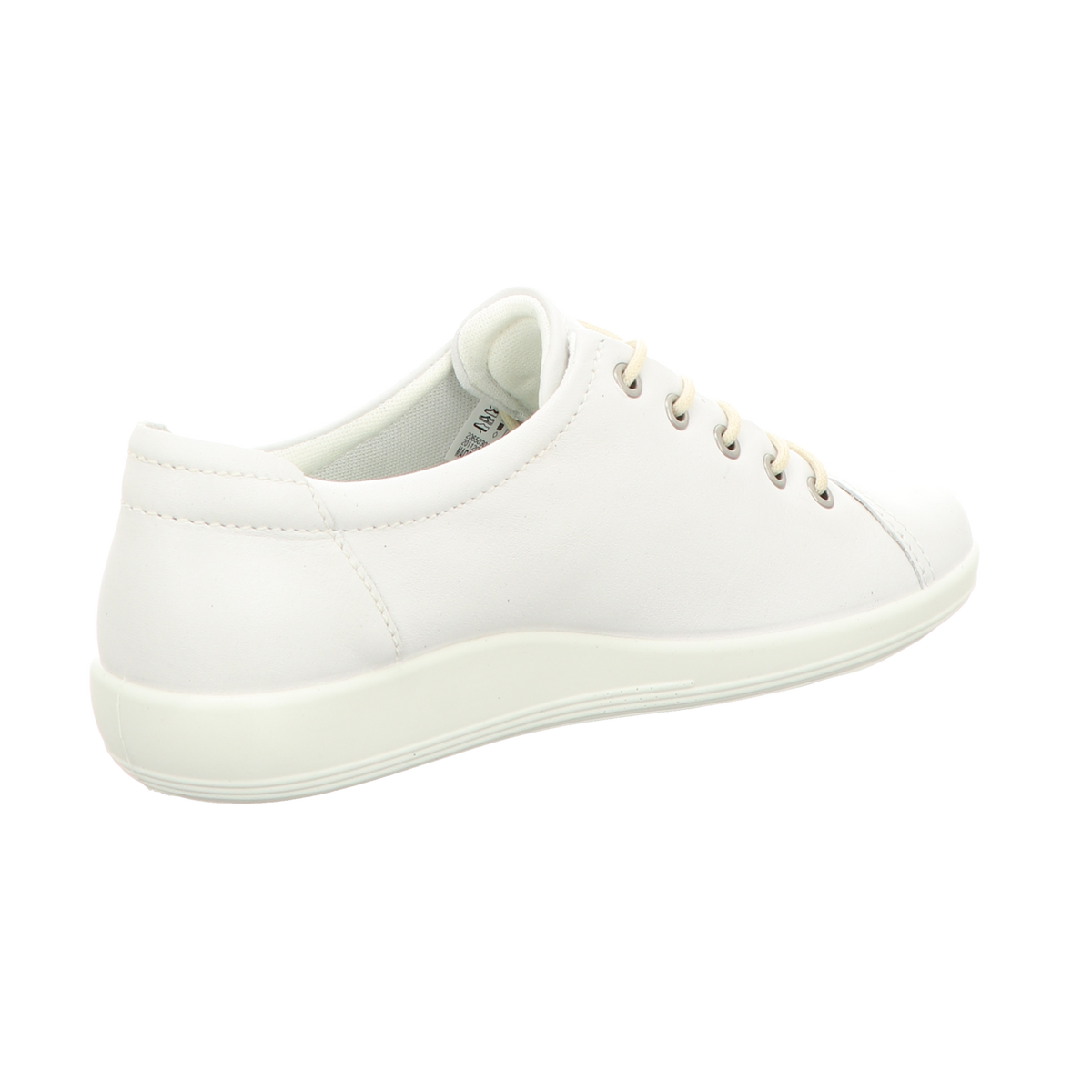 Ecco Damen Schnürschuh Soft 2.0 in weiss
