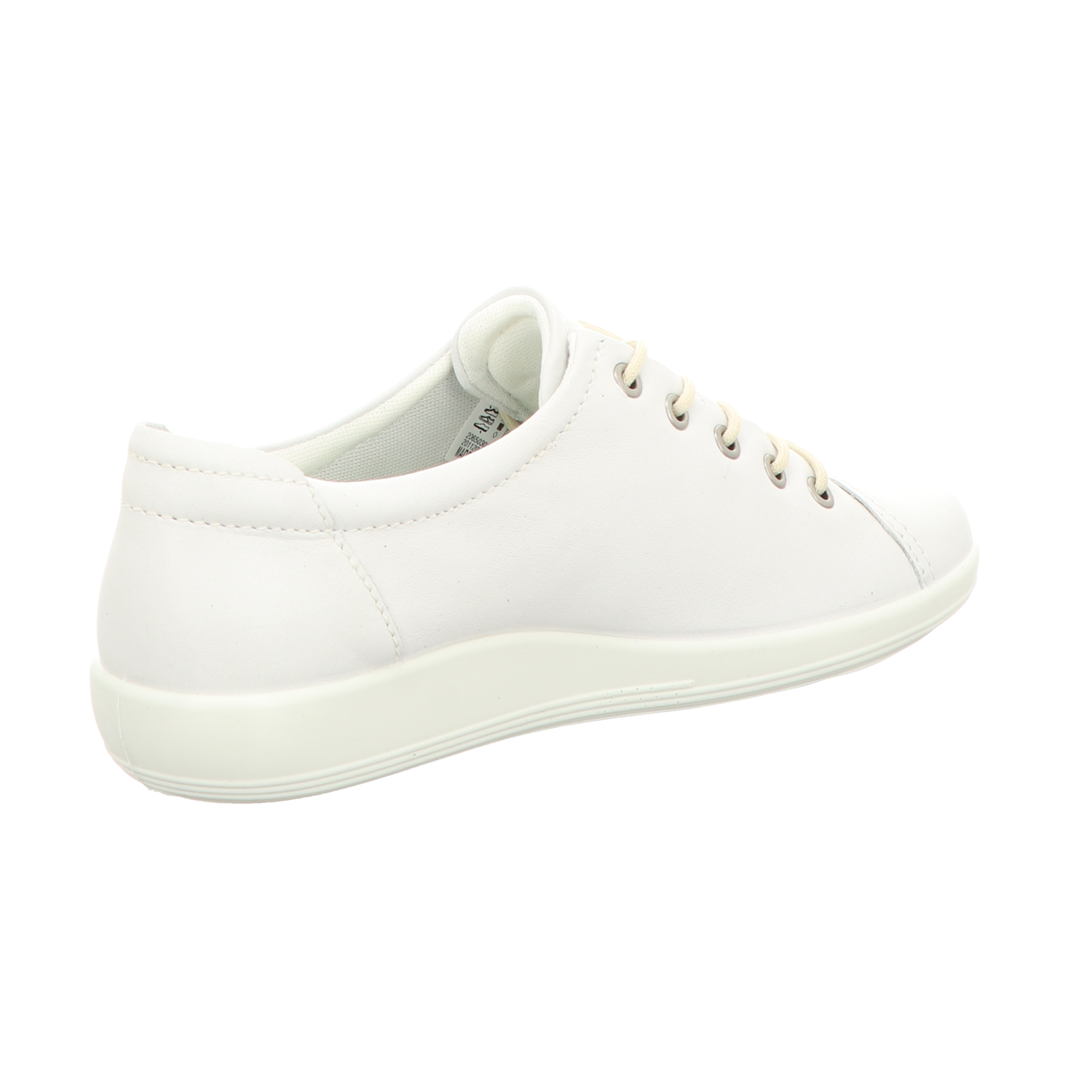 Ecco Damen Schnürschuh Soft 2.0 in weiss