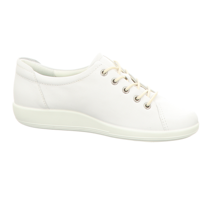 Ecco Damen Schnürschuh Soft 2.0 in weiss