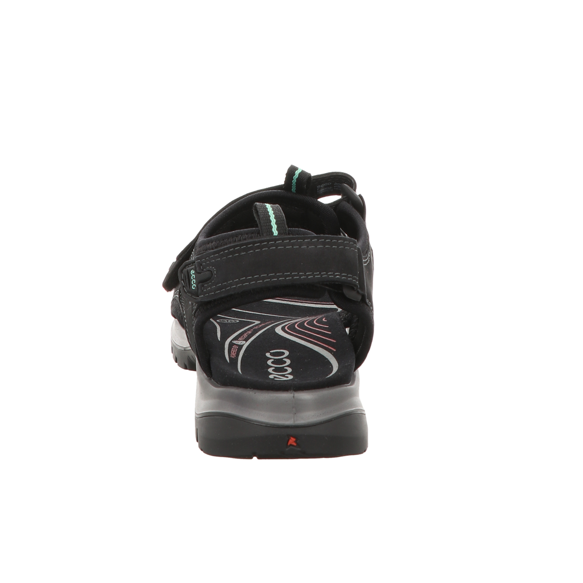 Ecco Damen Sandalette Rec.offroad in schwarz