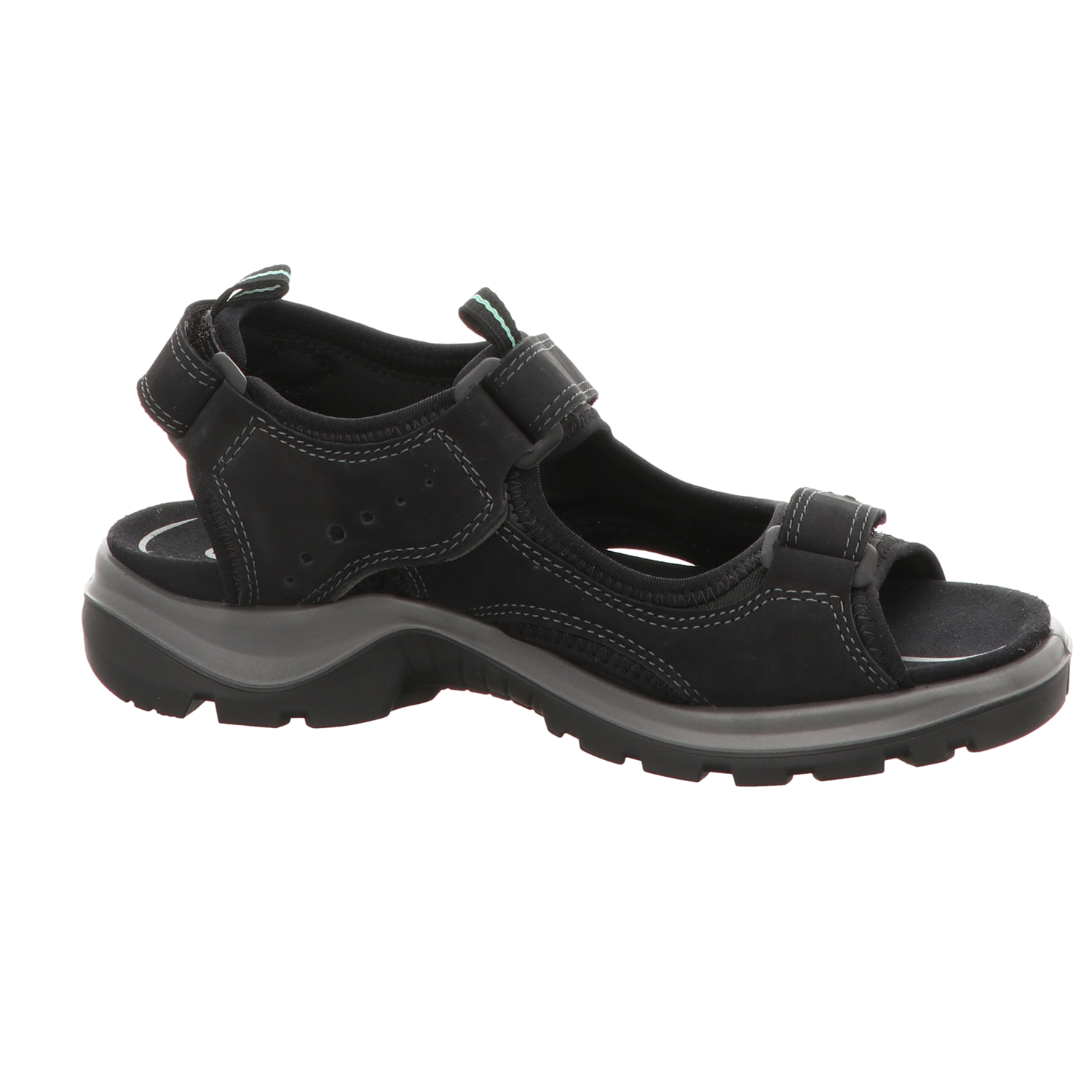 Ecco Damen Sandalette Rec.offroad in schwarz