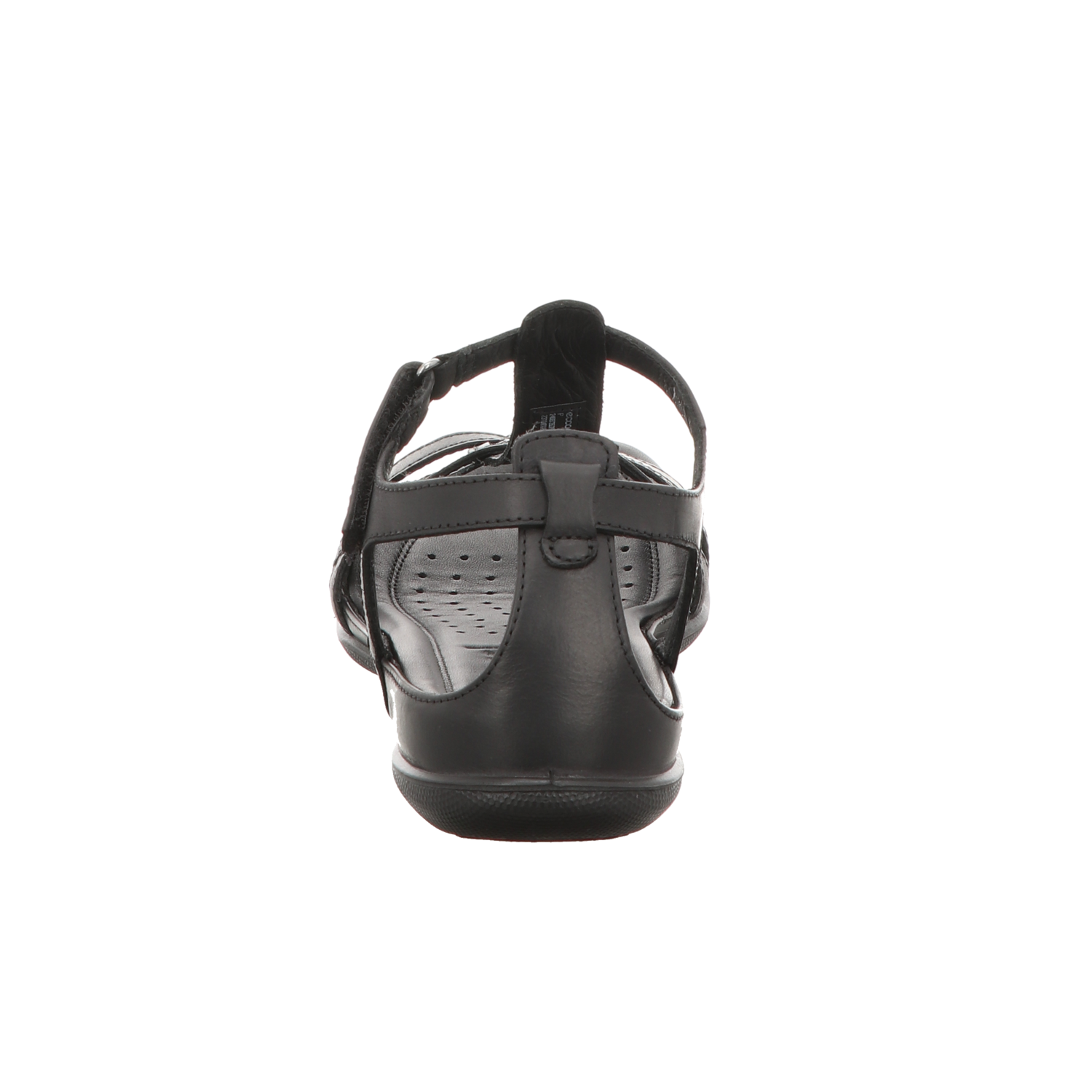 Ecco Damen Sandale Flash in schwarz