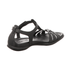 Ecco Damen Sandale Flash in schwarz