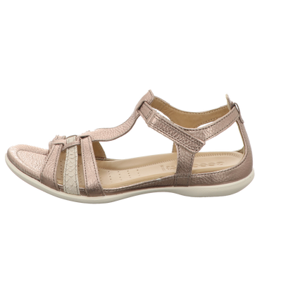Ecco Damen Sandale Flash in grau