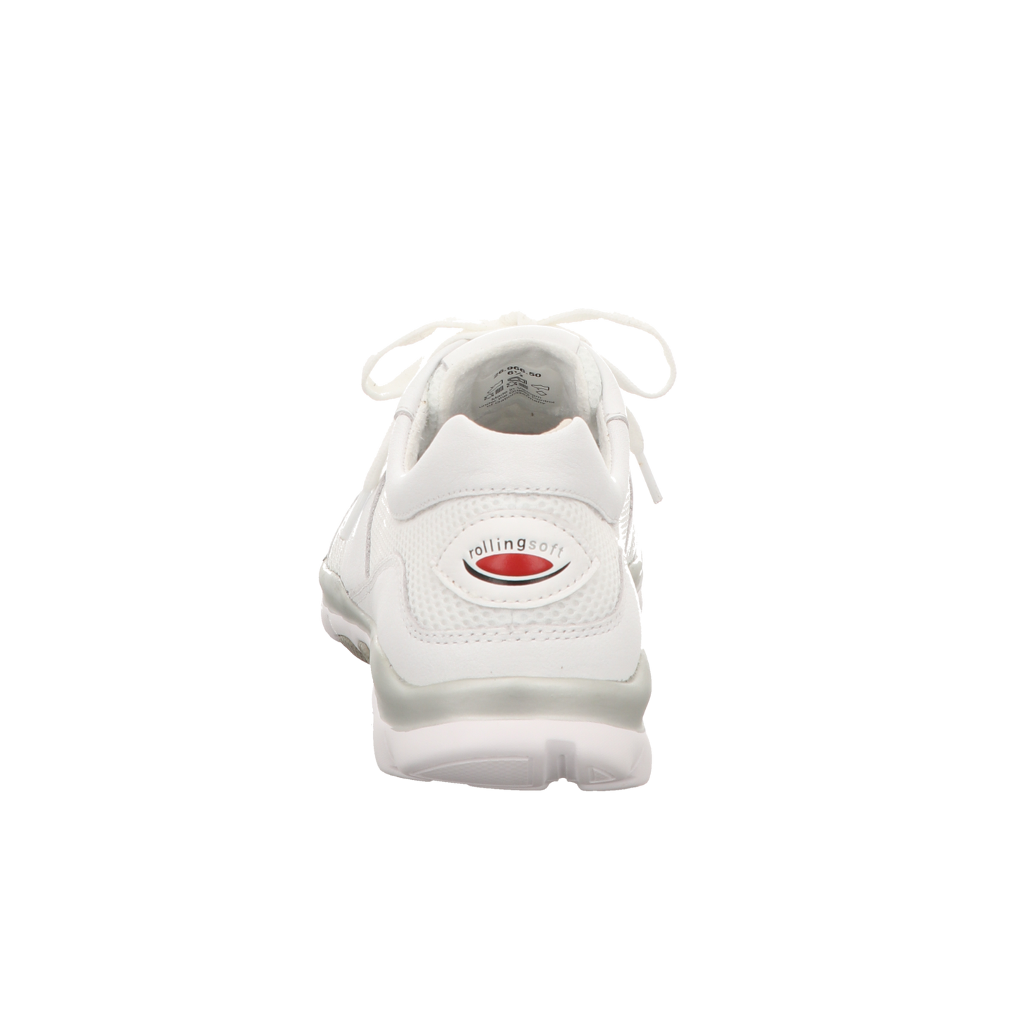 Gabor Damen Schnürschuh bequem Rolling Soft in weiss