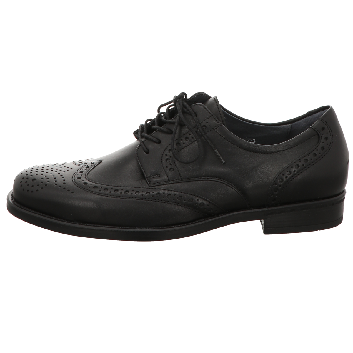 Waldläufer Damen Schnürschuh Henry in schwarz