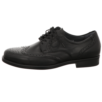 Waldläufer Damen Schnürschuh Henry in schwarz