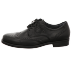 Waldläufer Damen Schnürschuh Henry in schwarz
