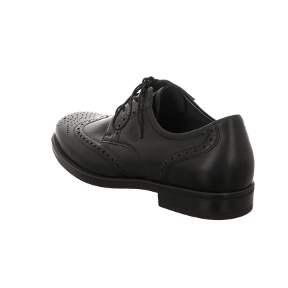 Waldläufer Damen Schnürschuh Henry in schwarz