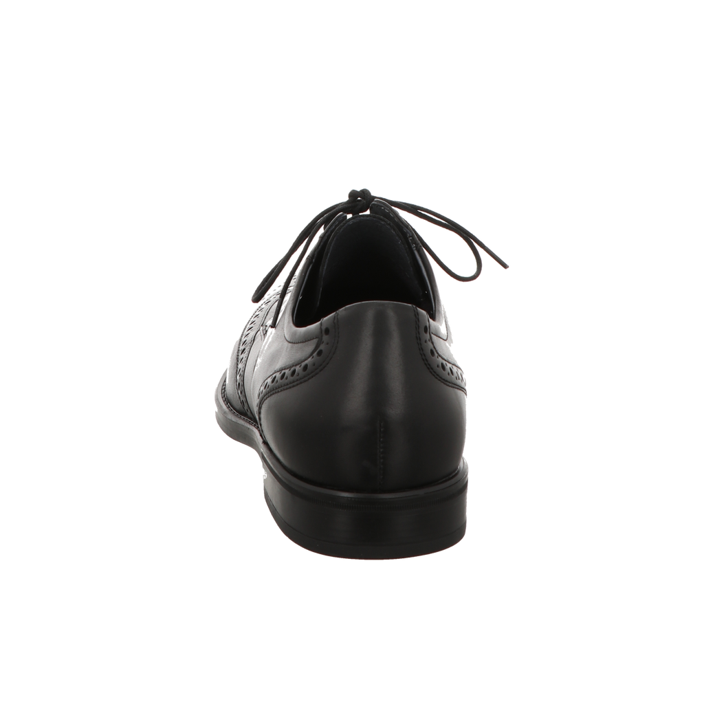 Waldläufer Damen Schnürschuh Henry in schwarz