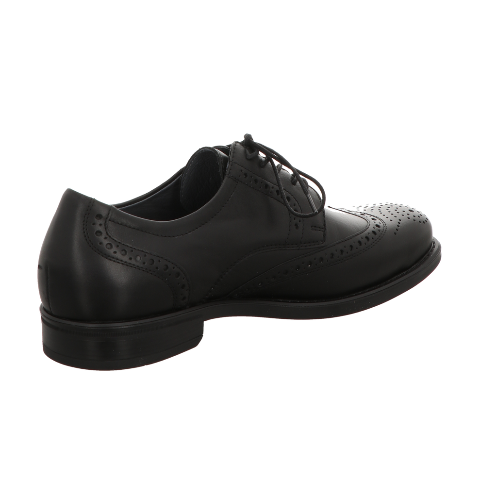 Waldläufer Damen Schnürschuh Henry in schwarz