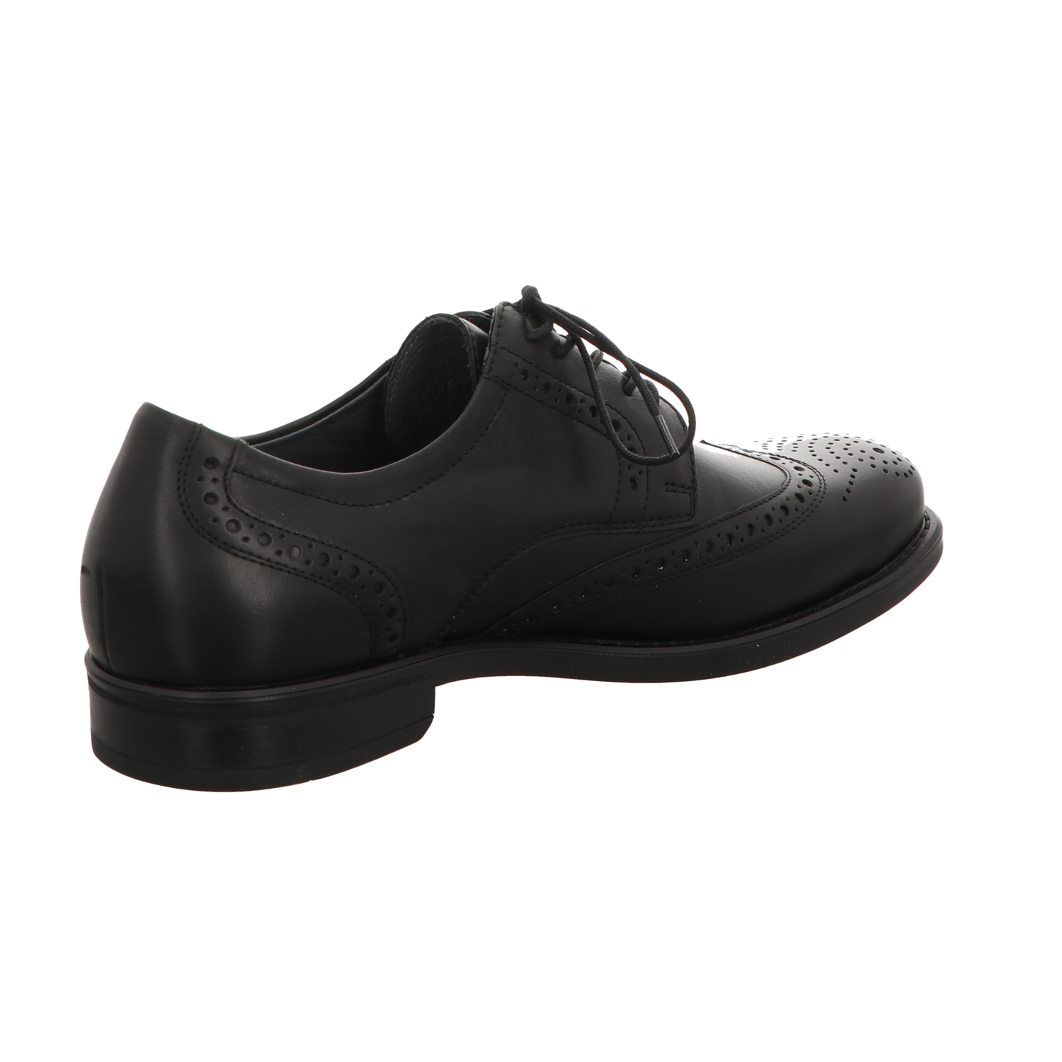 Waldläufer Damen Schnürschuh Henry in schwarz