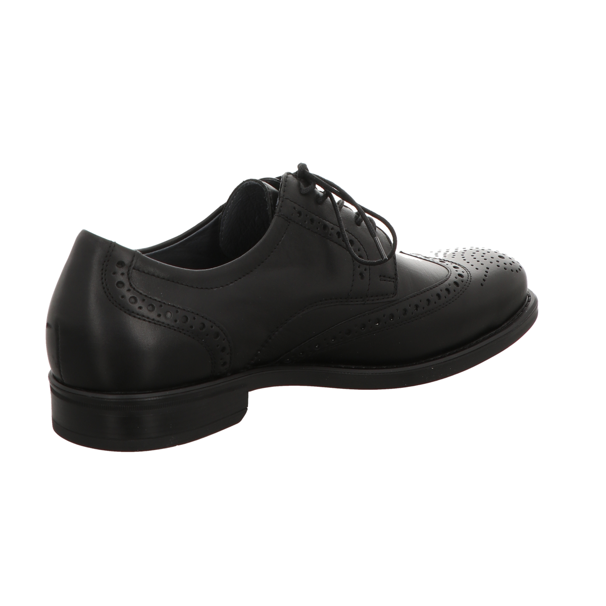 Waldläufer Damen Schnürschuh Henry in schwarz