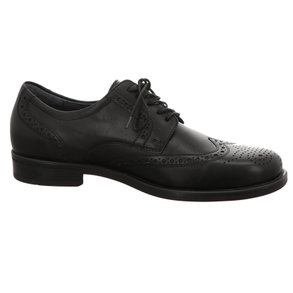Waldläufer Damen Schnürschuh Henry in schwarz